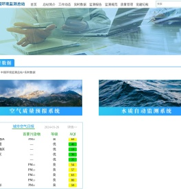 实时数据-中国环境监测总站