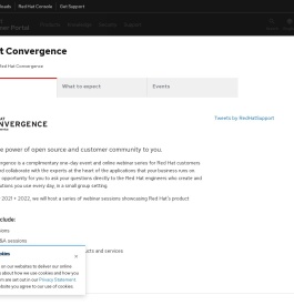 Red Hat Convergence - Red Hat Customer Portal