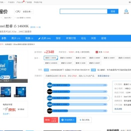 【Intel 酷睿 i5 14600K】报价_参数_图片_论坛_Intel 酷睿 i5 14600K CPU报价-ZOL中关村在线