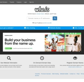 WHOIS Search, Domain Name, Website, and IP Tools - Who.is