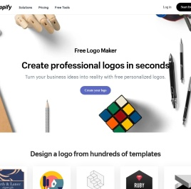 FREE Logo Maker - Create a Logo in Seconds - Shopify (2024)